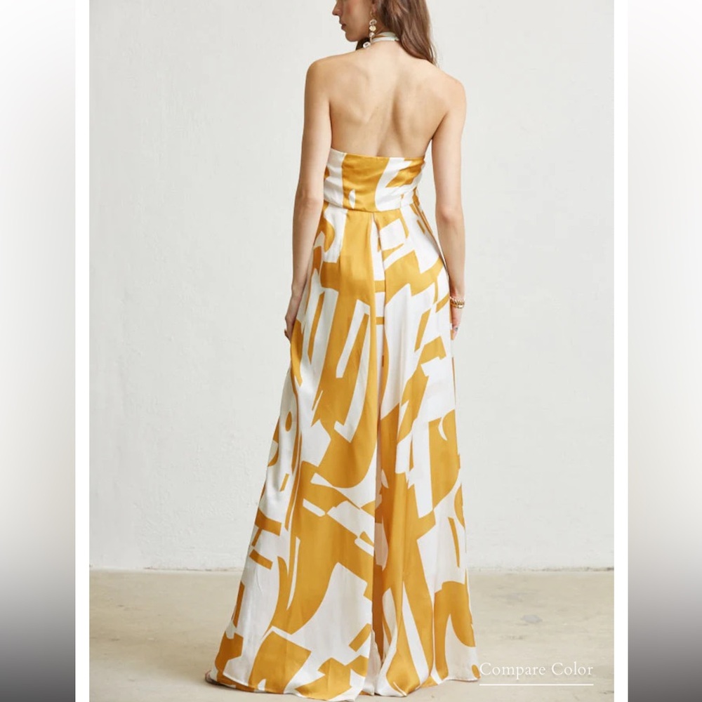Blithe La  Elena Abstract Pattern Maxi Top Size S - Picture 2 of 11